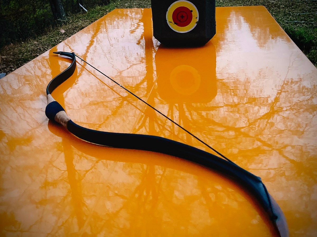 モンゴル式Bow Shooting ワークショップの様子