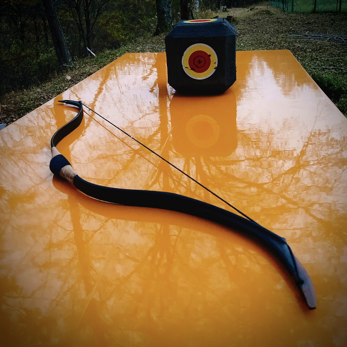 モンゴル式Bow Shooting ワークショップの様子